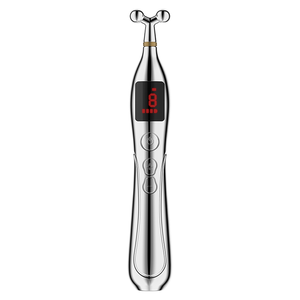 Lápiz de Acupuntura 5 en 1, Terapia Electrónica para el Alivio del Dolor Corporal, Recargable por USB, Potente Lápiz de Masaje de Energía Meridiana de Acero Inoxidable - Product Image 1