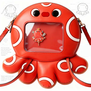 Custom Ita <b>Bag</b> Design Anime Backpack <b>Clear</b> Crossbody Personalized Tote Handbag - Product Image 5