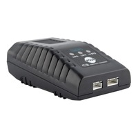 Cargador de Baterías Lipo Inteligente ToolkitRC Q6AC Original, 1-6S AC400W DC1000W 15A XT60, Cargador de Doble Canal para Baterías FPV