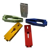 Service d'usinage CNC personnalisé pour perles de tir et pièces en aluminium anodisé rouge