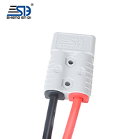 Conectores de arnés de cables 50A 120A 175A 350A Enchufe por encargo M8 Eye Terminal 4AWG 6AWG 8AWG 10AWG Cable 30CM a 10M