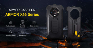 Ulefone Armor Series <b>Phone</b> Case PC Material Back Clip <b>Phone</b> Protective Case for Armor X16 Series 3-in-1 Multifunctional Design - Product Image 2