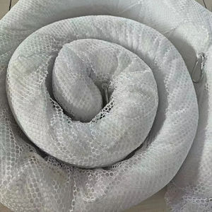 บูมดูดซับน้ำมันทางทะเลบูมทนต่อน้ำเค็มสำหรับการตอบสนองการรั่วไหลของน้ำมันในมหาสมุทร/ท่าเรือการกู้คืนน้ำมันที่เป็นมิตรกับสิ่งแวดล้อม - Product Image 1