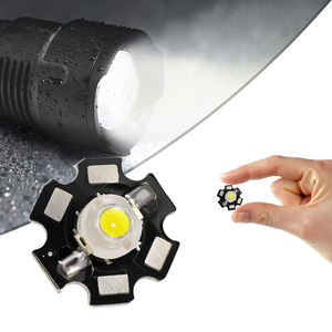 1W 3W LE DHigh Lumen lampu Chip manik-manik tegangan rendah <span class=keywords><strong>3.2</strong></span>-3.4V 3000K 4000K 6000K cahaya putih hangat alami 20mm papan PCB - Product Image 6