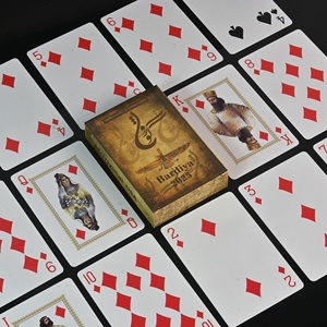 <span class=keywords><strong>Carte</strong></span> da Gioco in PVC ROYALPOK con Disegni <span class=keywords><strong>di</strong></span> Teschi e Castelli, Stampa ad Alta Definizione, Disponibili per Spedizione Internazionale - Product Image 4