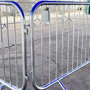 กำแพงเหล็กเคลื่อนย้ายได้ประตูกั้นชั่วคราวควบคุมฝูงชนบนถนน - Product Image 3