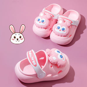 Sıcak Sevimli Çocuk Sandaletleri Terlik Kaymaz Yumuşak Tabanlı Slaytlar Erkek Kızlar için Bulut Şeklinde Yaz Kış İlkbahar Ayakkabıları - Product Image 5