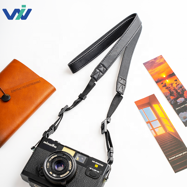 High Quality PU Leather Camera Strap Travel Photography Lanyard Shoulder Crossbody Strap Unique Rope Design Versatile for Other