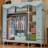 Porte coulissante en tissu pour chambre d'enfant, 1 pièce, moderne et personnalisé, pour enfants, organisateurs en tissu simple et bon marché pour garde-robe