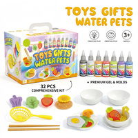 Kit de Création DIY Amusant pour Enfants : Jouets Magiques d'Eau, Animaux Aquatiques DIY, Fée Elfe, Gel d'Eau, STEM, Cadeau Idéal