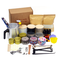 Kit de Fabrication de Bougies en Cire de Soja Parfumées pour Aromathérapie DIY de Luxe Personnalisé en Gros