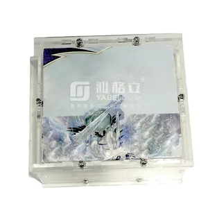 Transparent Custom Acrylic Protector Display Case Acrylic PTCG Booster Cases