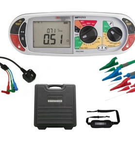 Testeur multifonction série MFT1700 avec grand écran LCD lumineux MFT1711/MFT1721, test de boucle à deux/trois fils sans déclenchement, IP54, garantie 1 an - Product Image 2