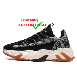 Zapatillas Deportivas Casuales de Piel para Hombre, con Cordones, Plataforma, Antideslizantes, para Todas las Temporadas, con Logotipo Personalizado al por Mayor - Product Image 2