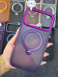 Étui de téléphone avec béquille pour visionnage mains libres, support à charnière métallique durable, coque pour <span class=keywords><strong>iPhone</strong></span> 17 Air, 17 Pro, 17 Pro Max - Product Image 6