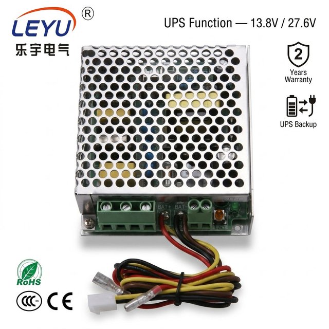 SCP-35 AC DC UPS Power Supply 13.8V 27.6V 35W Single Output Switching Battery Charger for CCTV Access Control Emergency System