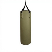 Sac de frappe lourd en PU, couleur et motif personnalisés, sac de boxe avec support pour entraînement à domicile, arts martiaux