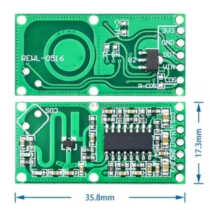 Sensor de Radar de Microondas RCWL-0516, Sensor de Movimiento Humano, Módulo de Sensor Corporal, Módulo de Interruptor de Inducción, Salida 3.3V RCWL0516 - Product Image 2