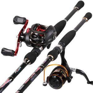 <span class=keywords><strong>Canne</strong></span> <span class=keywords><strong>à</strong></span> <span class=keywords><strong>pêche</strong></span> en carbone en gros, spinning/casting, 2 sections, pour la <span class=keywords><strong>pêche</strong></span> en lac, en rivière, en eau douce et en eau salée, action lente - Product Image 6