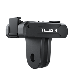 TELESIN <span class=keywords><strong>Action</strong></span> 3 : Support de caméra magnétique puissant pour tube de voiture, connexion à un tube de voiture, perche à selfie, support de cou - Product Image 3