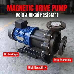 ปั๊มเคมีอุตสาหกรรมพลาสติก KDA-M25 5.5kW 7.5  ประสิทธิภาพสูง ปั๊มแบบแรงเหวี่ยงไร้ซีลแม่เหล็ก 220/380V สามเฟส - Product Image 3