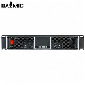 Amplificador de Potencia Aoshen CS4000 2U 600W*2 Serie CS Metálico Negro - Product Image 1