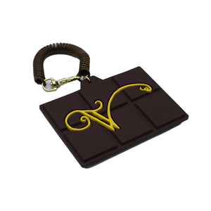 ECO-friendly PVC Silicone Soft Rubber Chocolate Color Shape <b>Card</b> Sleeve Portable School <b>Card</b> Transportation Cardra Sleeve - Product Image 2