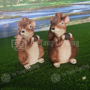 Lámpara Decorativa con Forma de Ardilla para Jardín y Parque, Iluminación Exterior con Motivo IP65 que Crea un Ambiente Cálido - Product Image 4