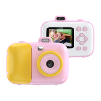 Appareil photo numérique facile à utiliser pour enfants, zoom 16x, capteur CMOS, anti-vibration, appareil photo compact portable pour enfants