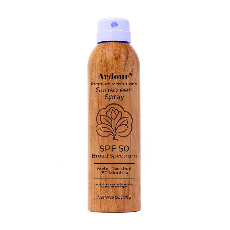 OEM Travel Bulk UVA UVB Sunburn Protect Reef Safe Spf 50 Travel Size Face Sensitive Oily Skin Sunscreen Spray