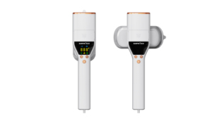Ferro da Stiro Professionale a Vapore e a Secco, Display LCD a 4 Livelli, 90 °   Vaporizzatore per indumenti portatile e rotante con aspirazione a vuoto - Product Image 5