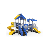 Equipo de Juegos para Parques Comerciales, Tobogán de Plástico de Alta Calidad, Equipo de Juegos Infantiles para Exteriores