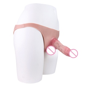 Lifelike Hollow Strap on <b>Dildo</b> for Men With Silicone Pants Sex Tool - Product Image 5