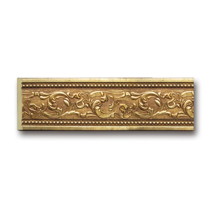 Corniche de plafond en polystyrène sculpté traditionnel Banruo, dorée, moderne, européenne, pour hôtel, pour la maison - Product Image 1