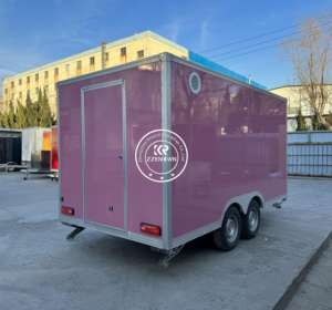 Remorque de restauration mobile personnalisée pour la vente de nourriture de rue, <span class=keywords><strong>camion</strong></span> de restauration rapide, remorque de traiteur pour les activités commerciales en extérieur - Product Image 3