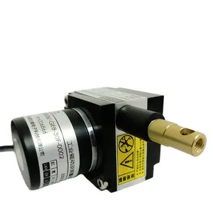 Stok Tersedia 1000-2000Mm Potensiometer Senar Output Resistansi Arus Pemosisian Pemosisian Linear Sensor Perpindahan Encoder