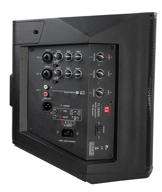 Small Active Professional Speaker Pro Audio Equipment 120w RMS Party Speakers