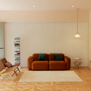 Parquet hecho a mano multicapa de Versalles de Francia, suelos de madera maciza de 15/3mm, suelo de madera compuesto cuadrado revuelto - Product Image 6