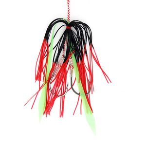 Faldas de silicona personalizadas de 12 colores para anzuelos de pesca, Kabura Jigging, <span class=keywords><strong>Madai</strong></span> Assist, Tai Rubbers Skirts, anzuelos auxiliares para pesca en el mar. - Product Image 2