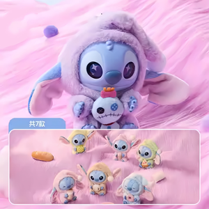 <span class=keywords><strong>Stitch</strong></span> Eat Something Sleep Series Mini vinilo juguete <span class=keywords><strong>de</strong></span> peluche para niños Mystery Box llavero colgante regalos sorpresa con animales - Product Image 2