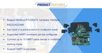 Convertisseur Hart vers Modbus G1003 sur rail DIN, passerelle de conversion de protocole RS485 HART Modbus RTU pour les principaux systèmes de contrôle, installation facile