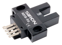 Sensor Óptico Ranurado Tipo Y SiRON K018-6, Cable de 2m y 4 Núcleos, Sensor Fotoeléctrico Ranurado en Forma de Horquilla