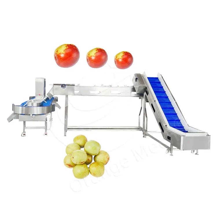 बिक्री के लिए ORME मछली आकार ग्रेडर मशीन सेब सॉर्ट जैतून फल टमाटर अनानास वजन सॉर्टर मशीन