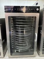 Deshidratador de Alimentos Eléctrico Rotatorio de 10 Capas, Gran Capacidad, Acero Inoxidable, para Uso Doméstico y Comercial, Máquina para Secar Frutas, Carnes y Verduras