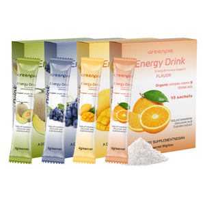 Greenpie Bevanda Energetica in Polvere per Adulti con Supporto Immunitario Complesso Organico di Vitamina <span class=keywords><strong>B</strong></span> Acido Clorurico Estratto di Guanara - Product Image 6