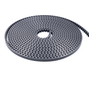 1.5gt2 5mm 6mm 9mm 10mm 12mm 15mm 30mm PU con cavo aperto/gomma con cinghia di distribuzione bianca/nera in fibra di vetro - Product Image 4