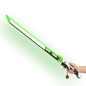 มีดสั้นของเล่นพลาสติก80ซม. ใช้ในตำนานเพื่อการเรืองแสง - Product Image 2