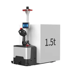 Reeman 1.5 T Zelfladende Stapelwagen Geautomatiseerde Geleide Pallettruck AGV Heftruck met LiDAR Automaatbestuurde Heftruck Veiligheidsfuncties - Product Image 1