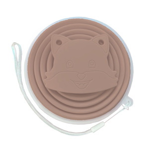 El nuevo listado de productos de estilo de vida al aire libre de silicona taza plegable portátil de viaje taza de enjuague bucal - Product Image 3