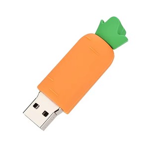 32GB <span class=keywords><strong>Memory</strong></span> Stick 4GB 8GB 16GB Pen Drive PVC chất liệu cà rốt rau tùy chỉnh phim hoạt hình <span class=keywords><strong>USB</strong></span> 2.0 ổ đĩa flash - Product Image 4